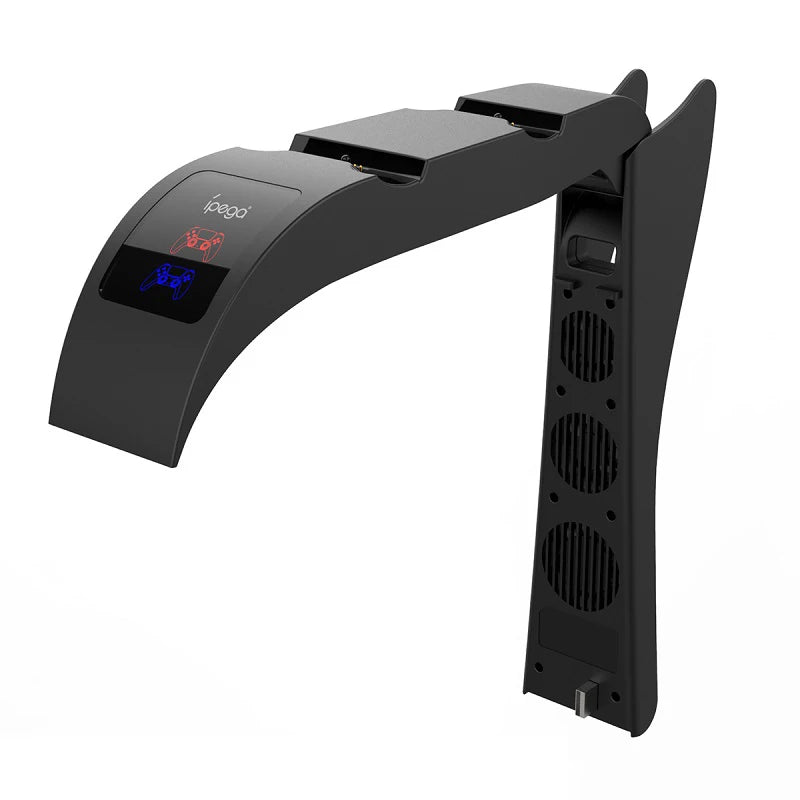 Ipega PG-P5016 – PS5 Ladestation mit Kühlung & Headset-Halter
