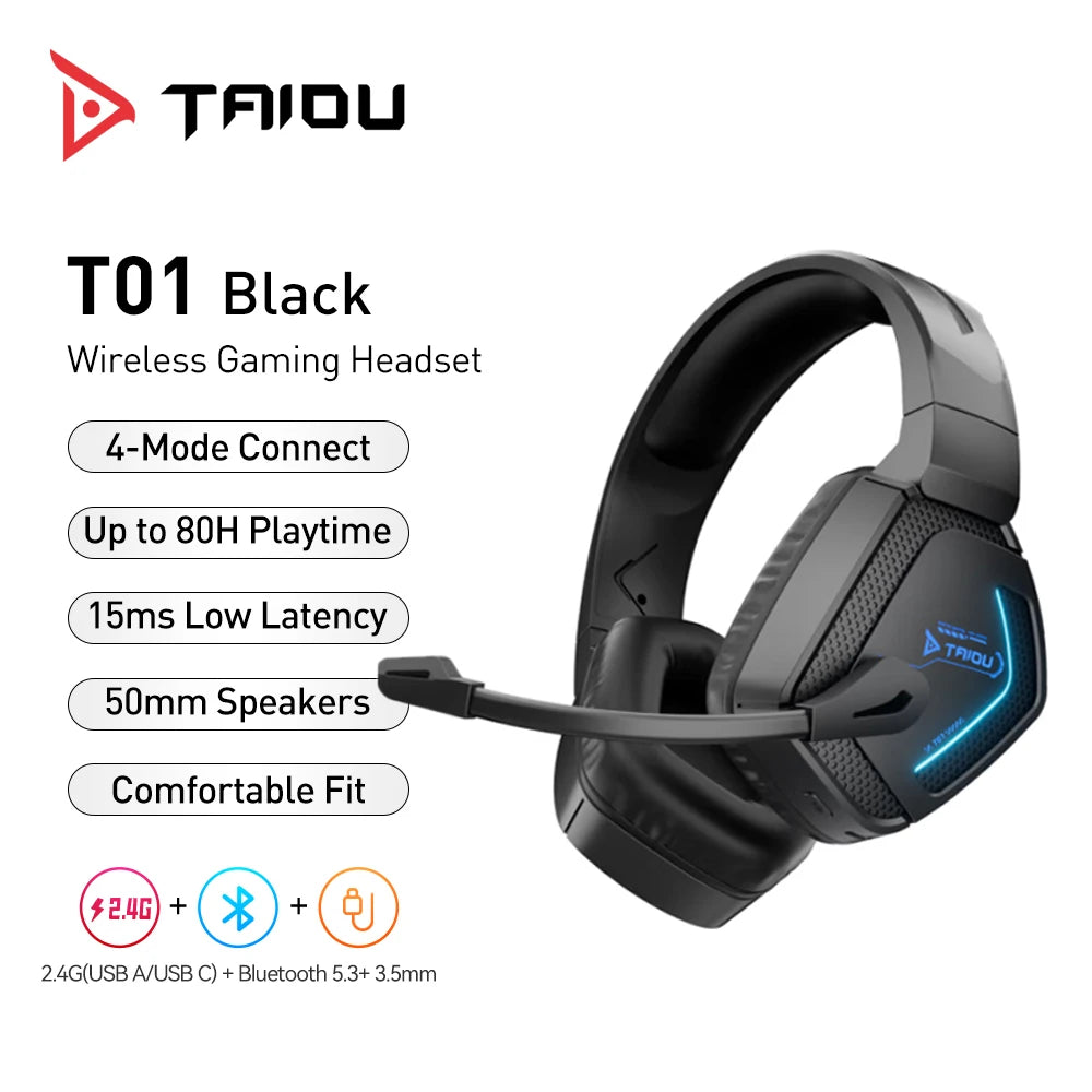 TAIDU T01 – Headset für PC/PS5/Xbox