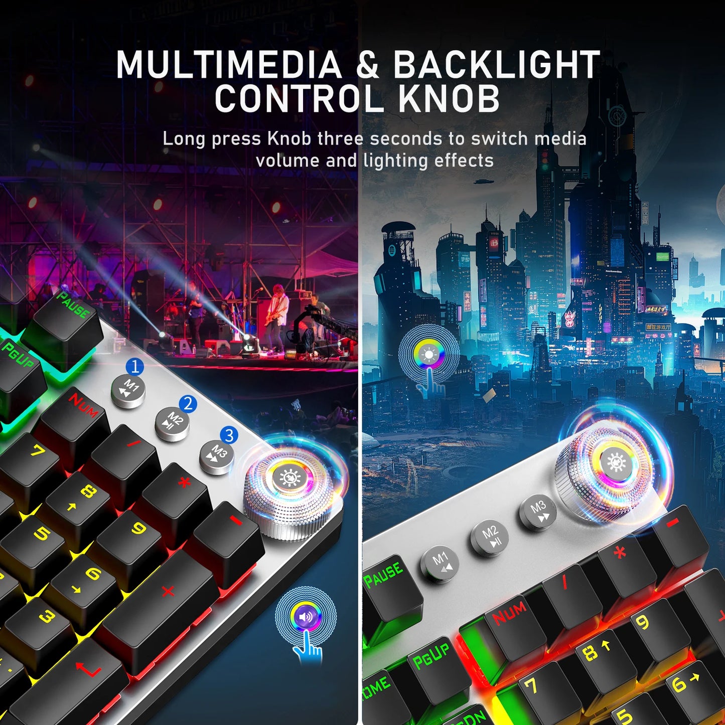 AULA F2088 – RGB Tastatur mit Anti-Ghosting