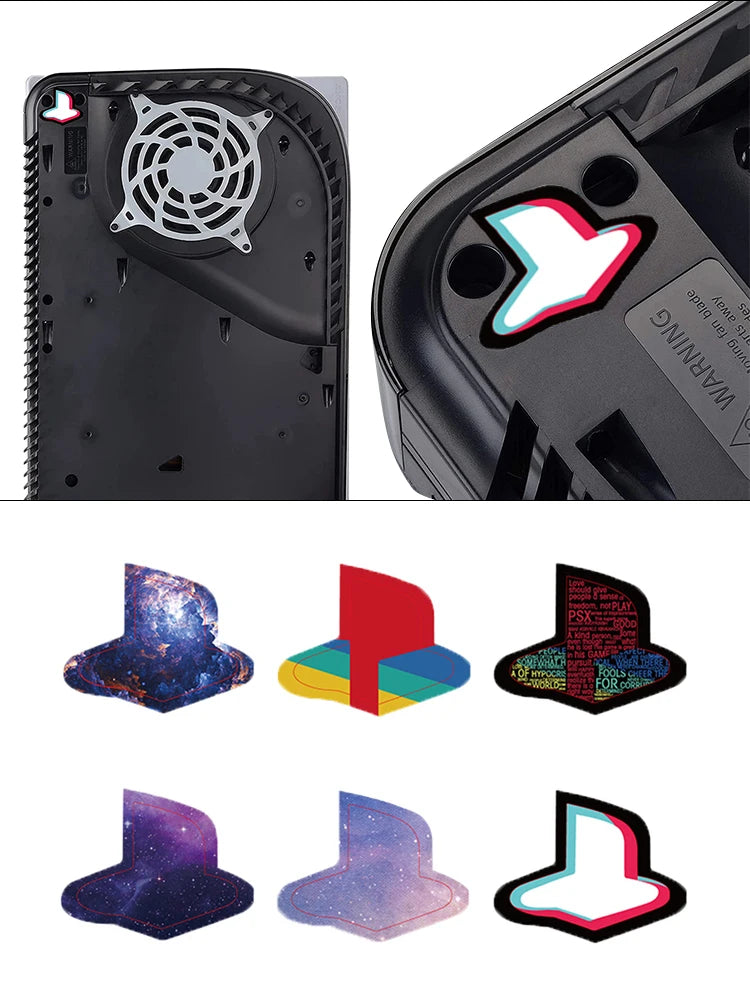 PS5 Logo-Sticker Set – Custom Vinyl Skins für Disc & Digital