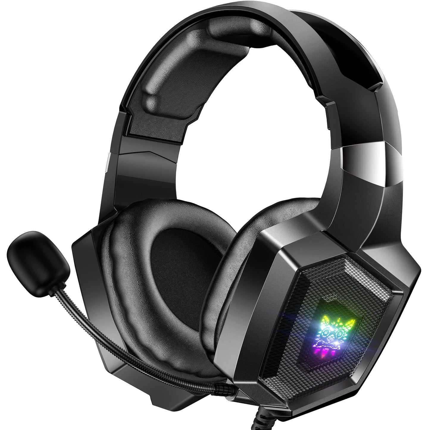 ONIKUMA K8 RGB Gaming Headset mit HD-Mikrofon