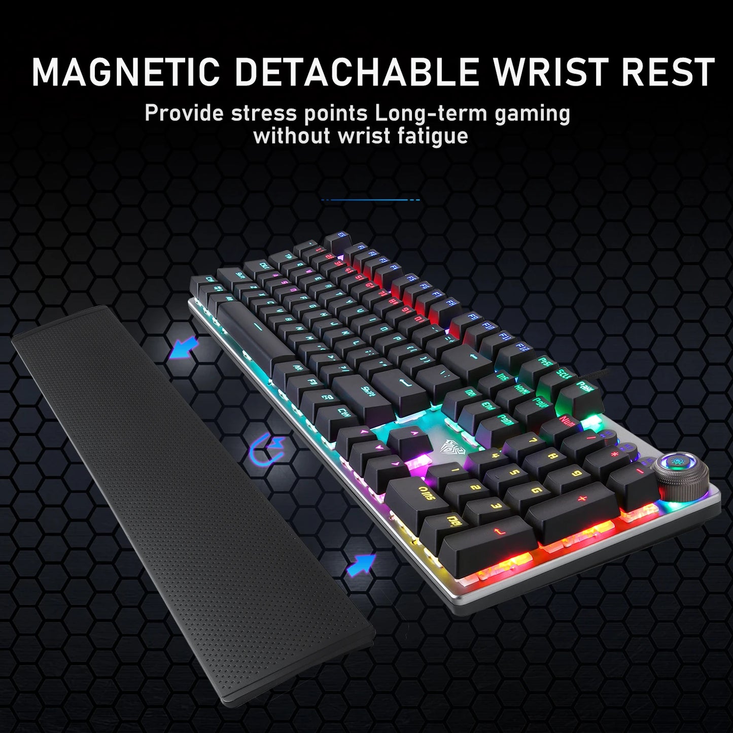 AULA F2088 – RGB Tastatur mit Anti-Ghosting
