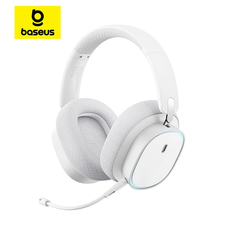 Baseus GH02 Wireless Gaming Headset – 3-Modus RGB Over-Ear Headphones mit Mic