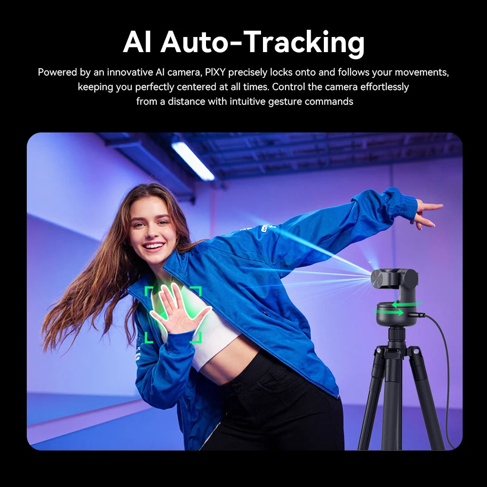EMEET Pixy 4K Dual-Cam mit KI-Tracking & Gestensteuerung
